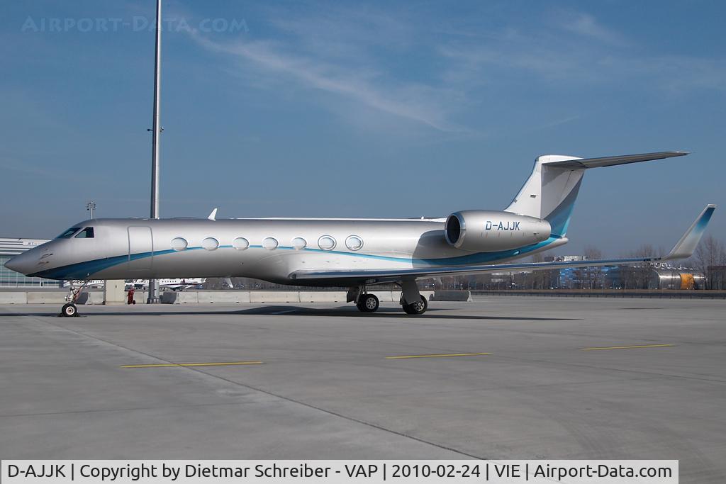 D-AJJK, 2008 Gulfstream Aerospace GV-SP (G550) C/N 5191, Gulfstream 5