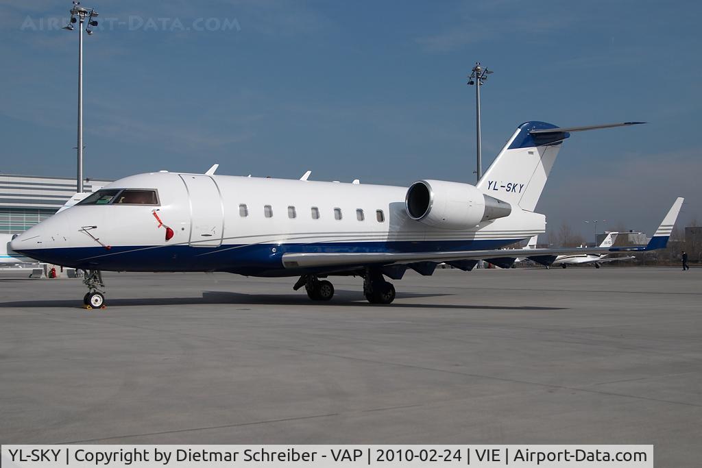 YL-SKY, 2002 Bombardier Challenger 604 (CL-600-2B16) C/N 5532, CL600 Challenger