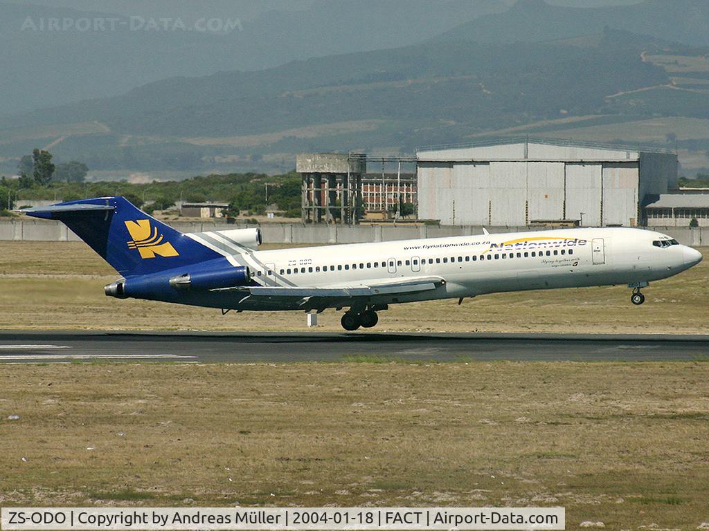 ZS-ODO, 1974 Boeing 727-231 C/N 20843/1063, Classic livery.