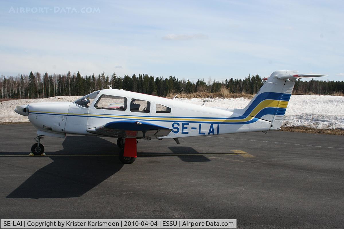 SE-LAI, 1979 Piper PA-28RT-201 Arrow IV C/N 28R-7918021, Parked at ESSU