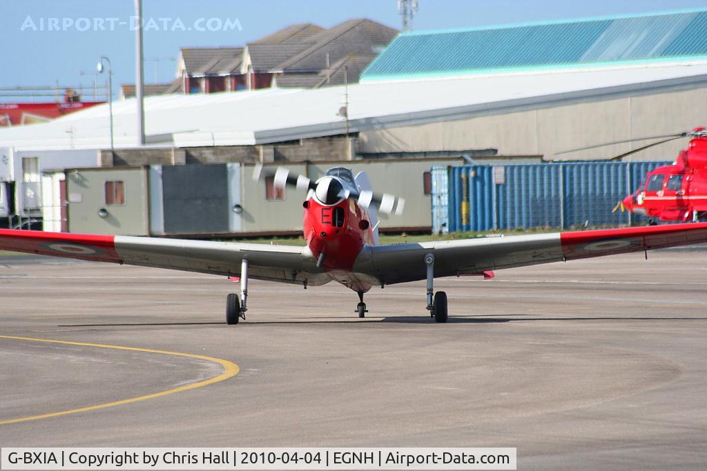 G-BXIA, 1950 De Havilland DHC-1 Chipmunk T.10 C/N C1/0056, wearing its former Army Air Corps ID WB615