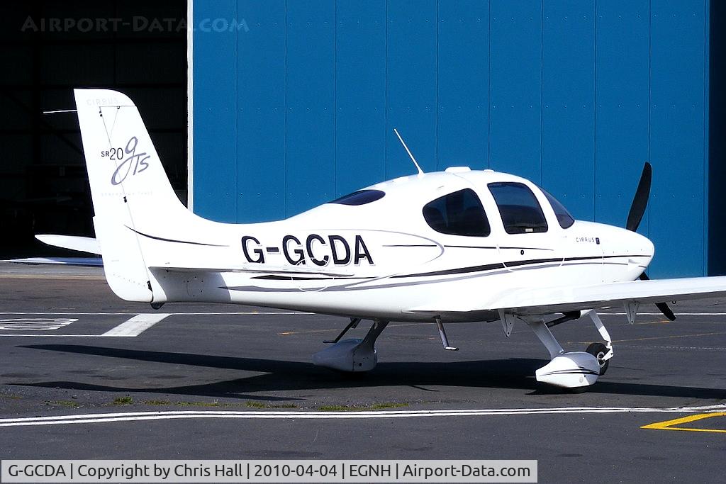 G-GCDA, 2008 Cirrus SR20 G3 GTS C/N 1962, Aircraft Grouping Ltd