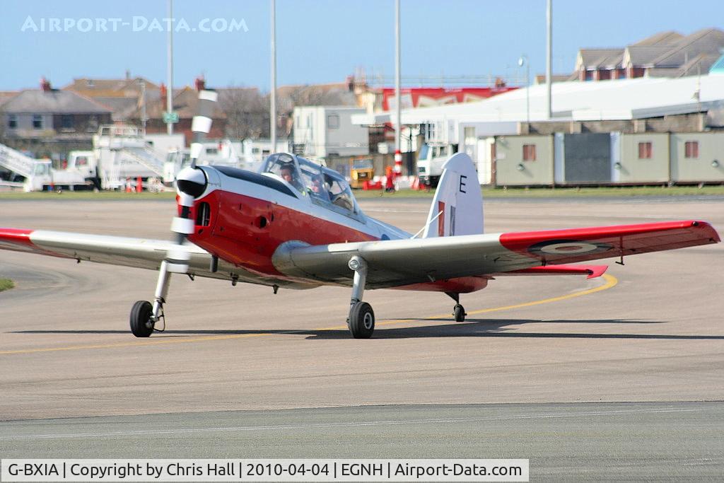 G-BXIA, 1950 De Havilland DHC-1 Chipmunk T.10 C/N C1/0056, wearing its former Army Air Corps ID WB615