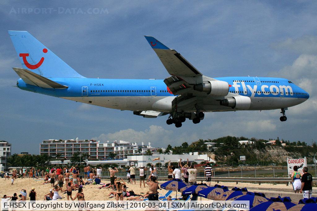 F-HSEX, 1993 Boeing 747-422 C/N 26878, visitor