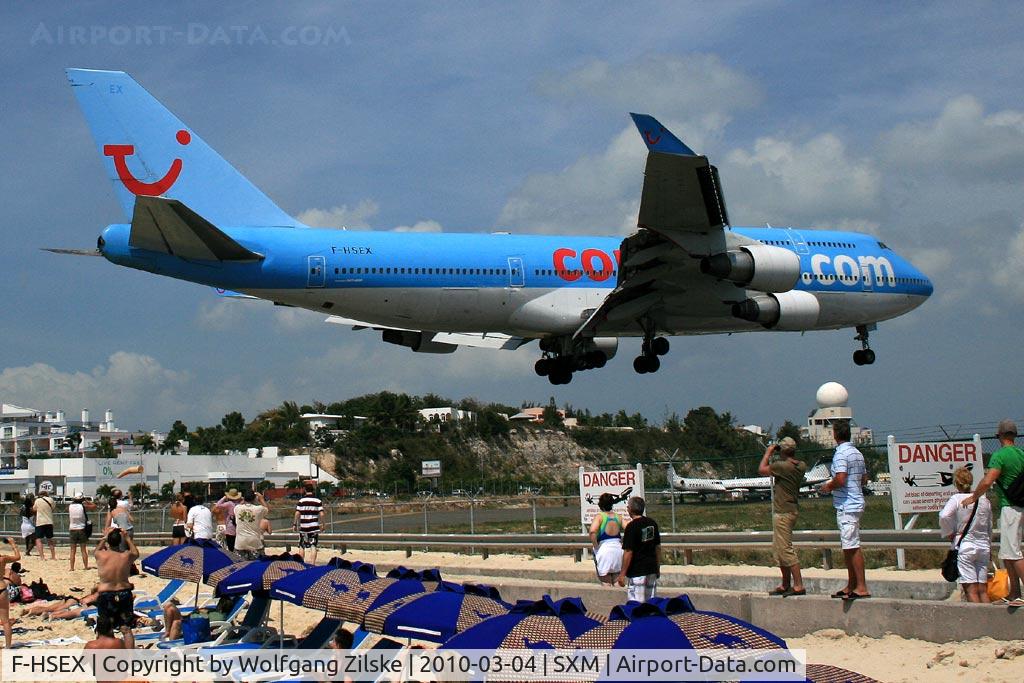 F-HSEX, 1993 Boeing 747-422 C/N 26878, visitor