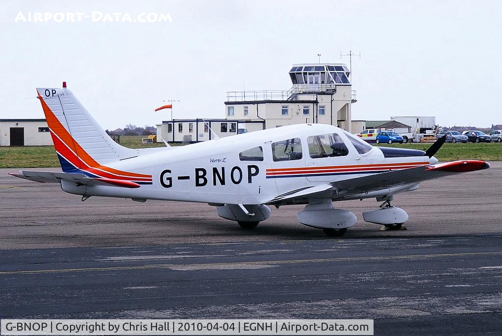 G-BNOP, 1987 Piper PA-28-161 Cherokee Warrior II C/N 2816027, BAE Warton Flying Club
