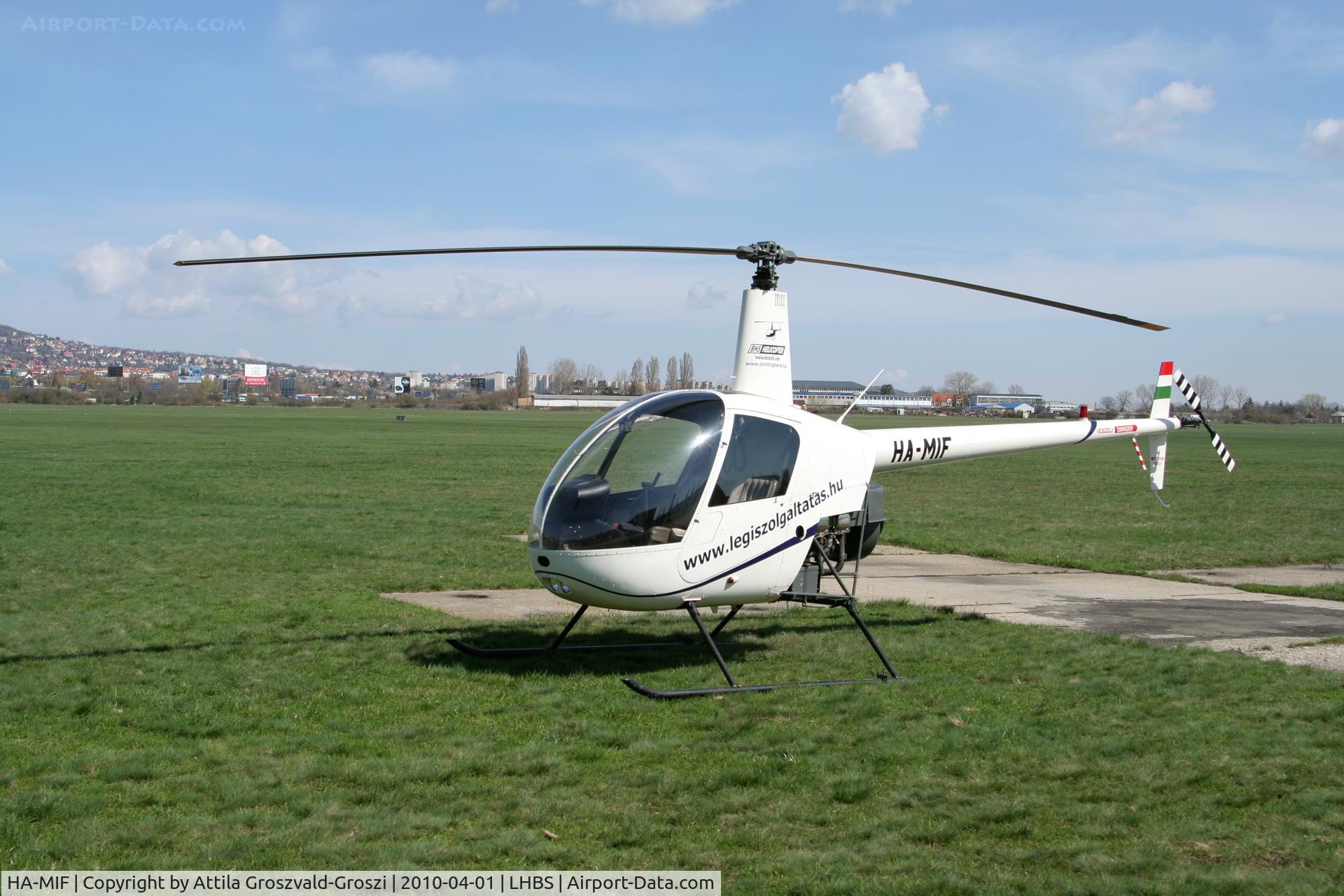 HA-MIF, 1991 Robinson R22 Beta C/N 1872, Budaörs-Airport, Hungary