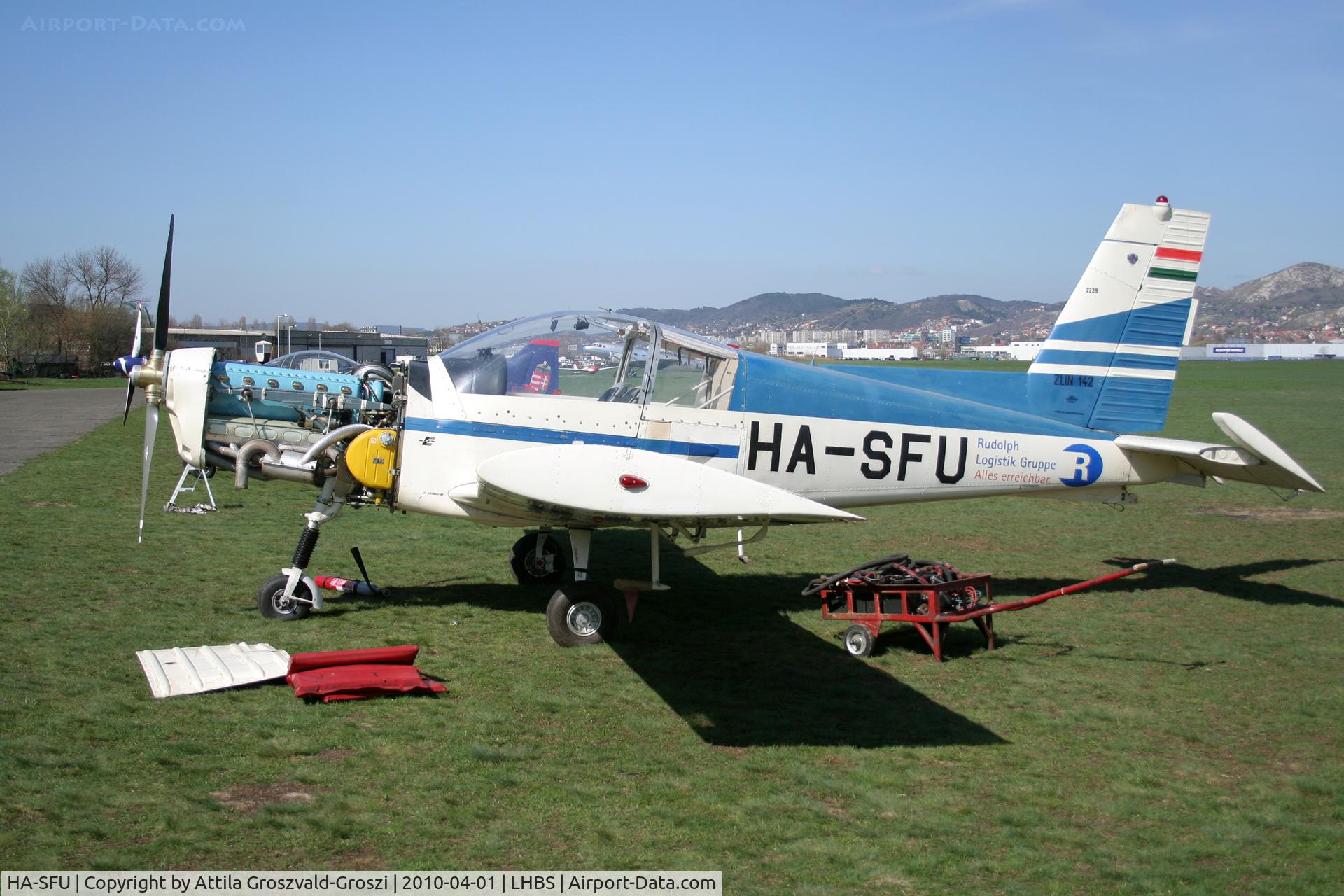 HA-SFU, 1981 Zlin Z-142 C/N 0239, Budaörs-Airport, Hungary