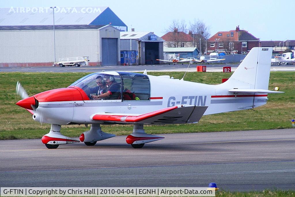 G-FTIN, 1988 Robin DR-400-100 Cadet C/N 1830, Privately owned