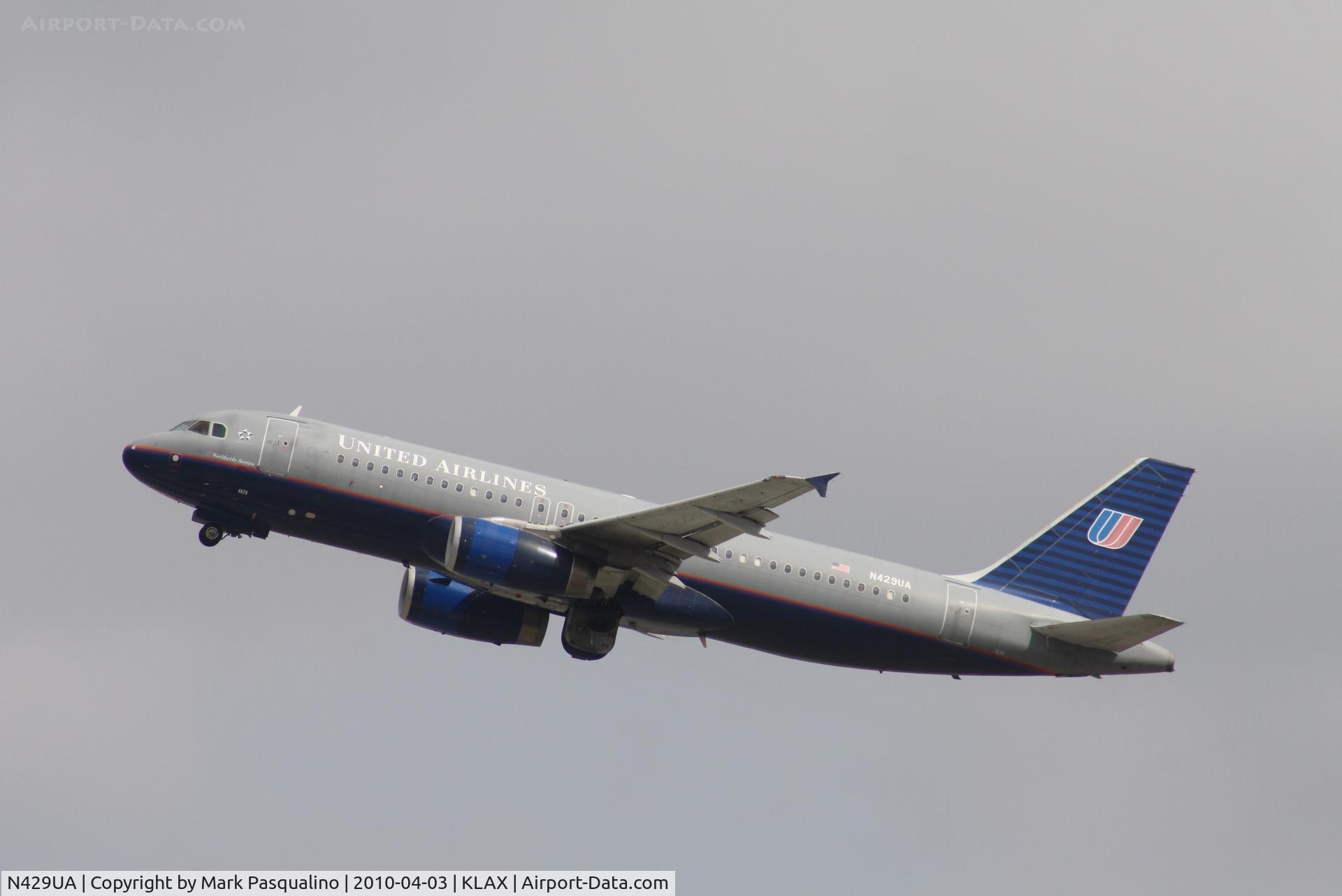 N429UA, 1995 Airbus A320-232 C/N 539, Airbus A320