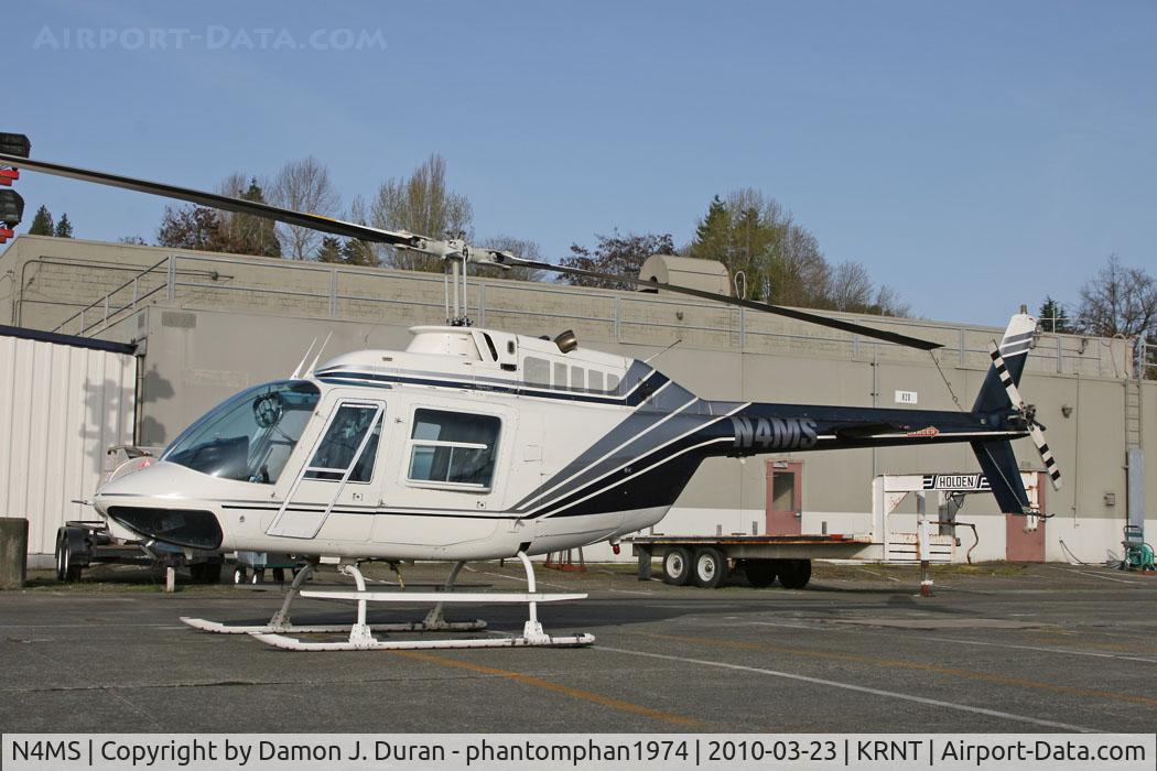 N4MS, 1974 Bell 206B C/N 1345, On tarmac