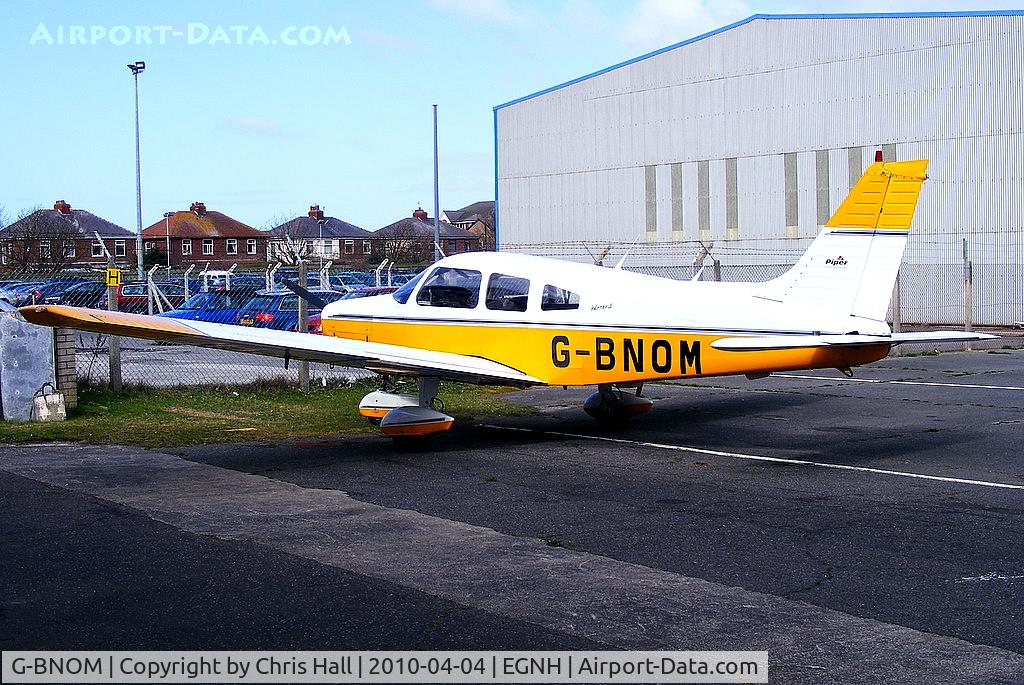 G-BNOM, 1987 Piper PA-28-161 Cherokee Warrior II C/N 2816024, Air Navigation & Trading Ltd