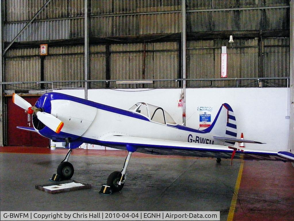 G-BWFM, 1978 Yakovlev Yak-50 C/N 781208, Privately owned