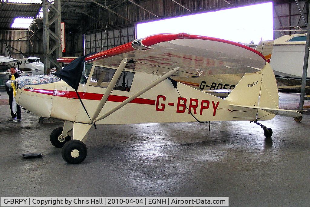 G-BRPY, 1948 Piper PA-15 Vagabond Vagabond C/N 15-141, Privately owned