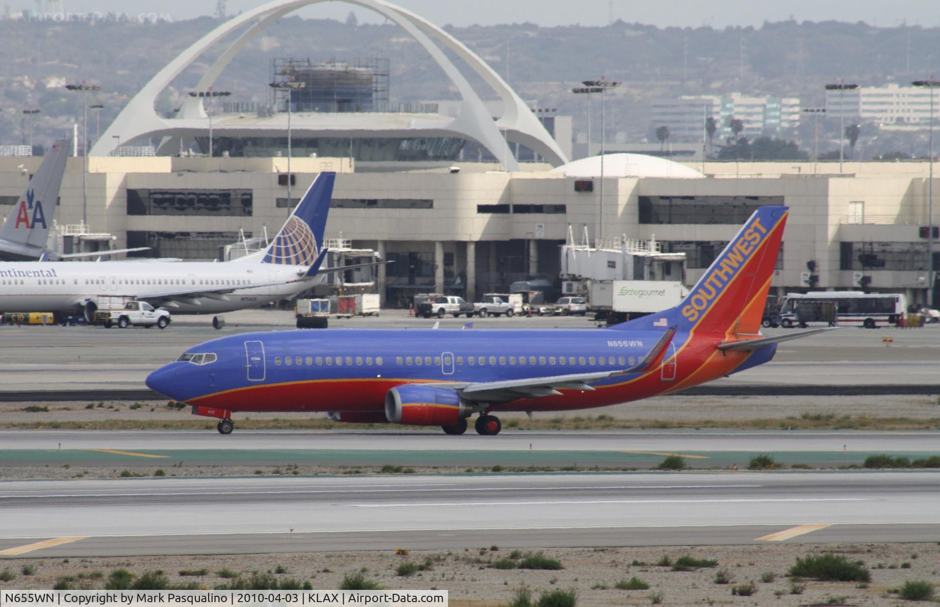 N655WN, 1997 Boeing 737-3H4 C/N 28400, Boeing 737-300