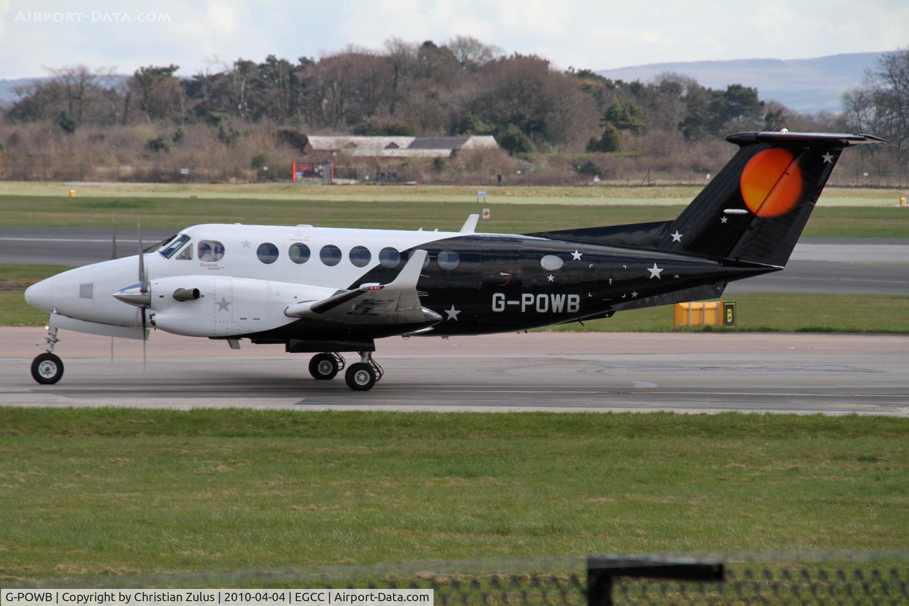 G-POWB, 2006 Raytheon King Air 350 (B300) C/N FL-506, Titan Airways
