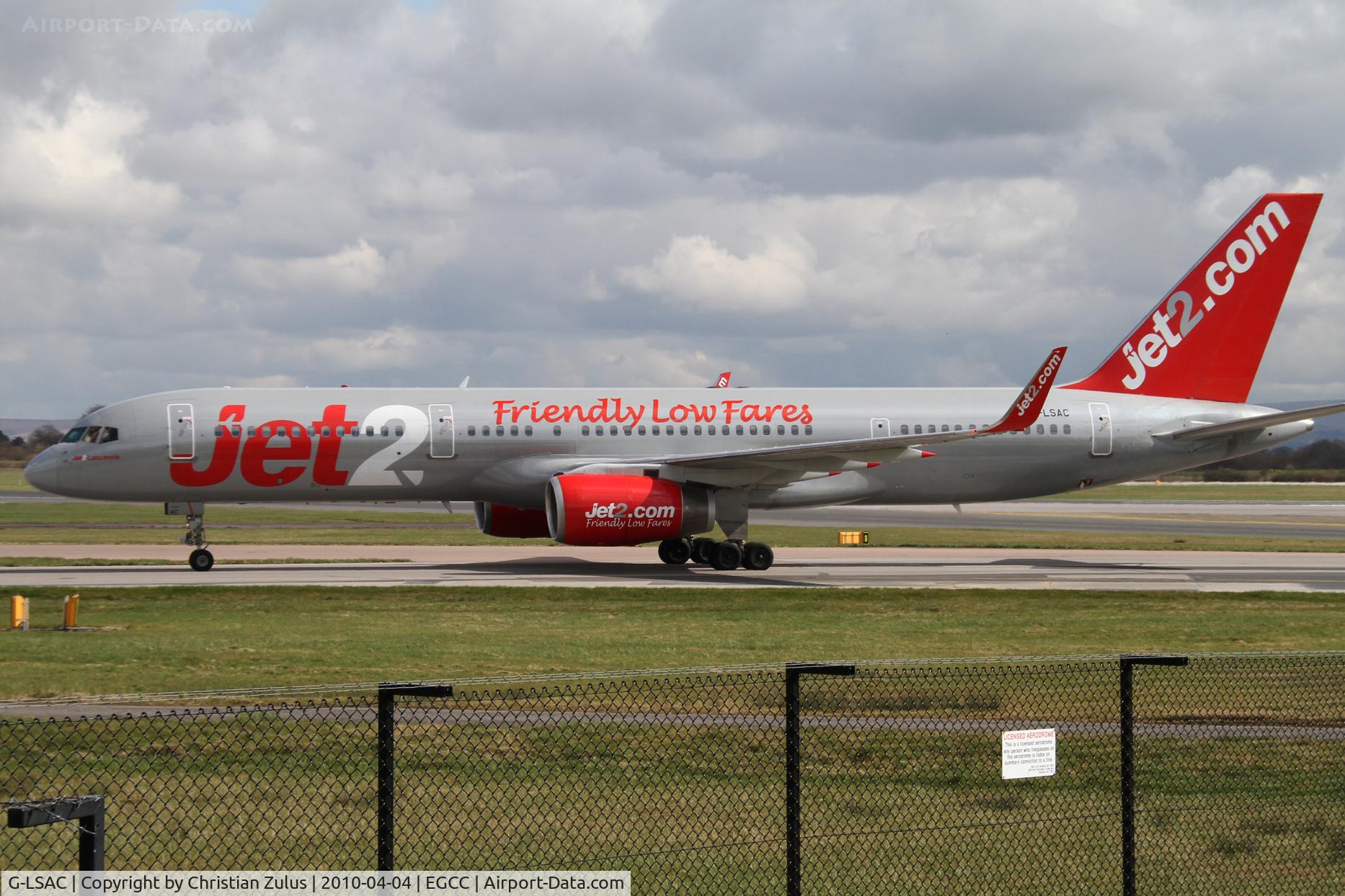 G-LSAC, 1992 Boeing 757-23A C/N 25488, Jet2