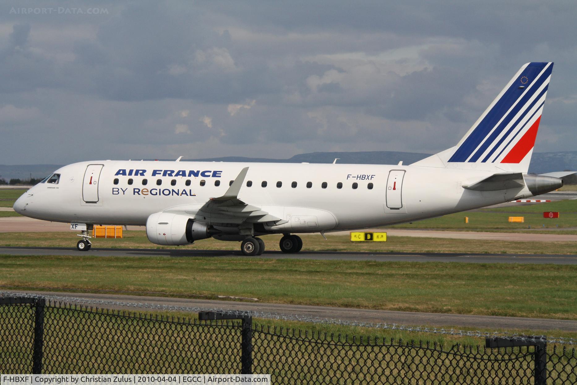 F-HBXF, 2009 Embraer 170ST (ERJ-170-100ST) C/N 17000292, Air France Regional