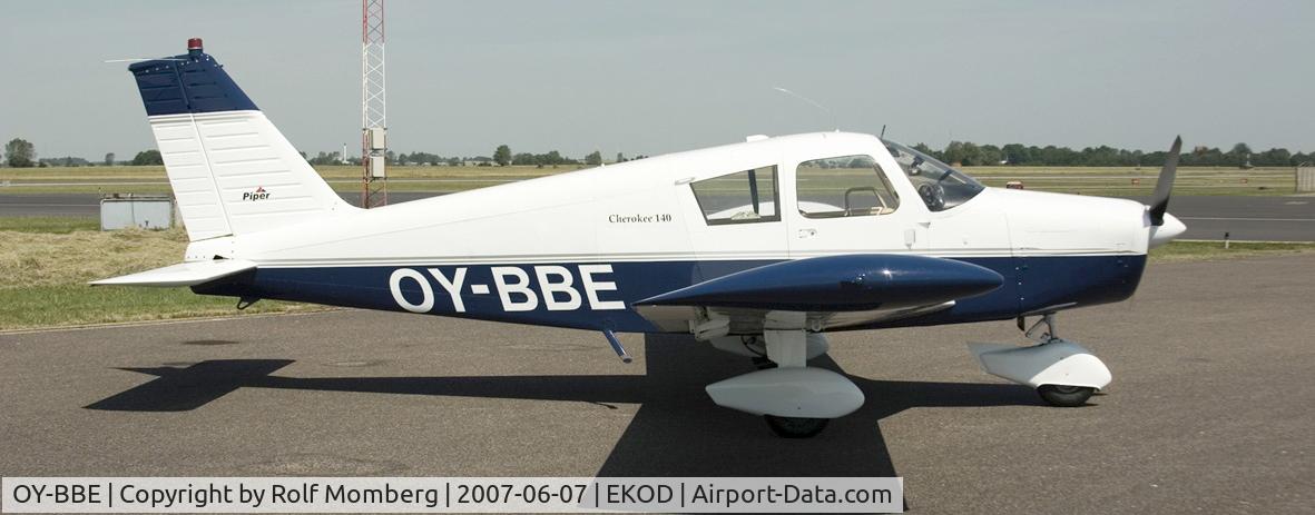 OY-BBE, 1965 Piper PA-28-140 Cherokee Cruiser C/N 28-20987, Aircraft had a paint job in 2006 and is in great condition