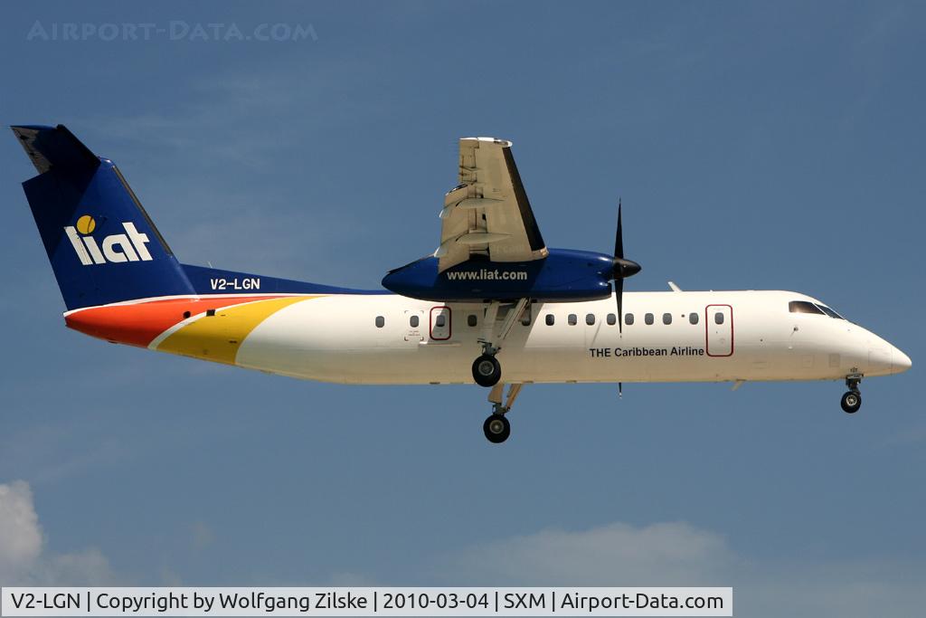 V2-LGN, 1990 De Havilland Canada DHC-8-311 Dash 8 C/N 230, visitor