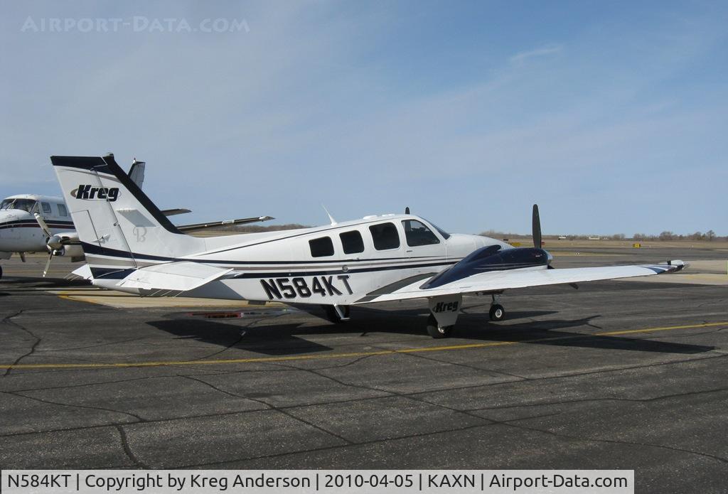 N584KT, 2007 Hawker Beechcraft Corp G58 Baron C/N TH-2194, It's rare that you find an aircraft that bears your name, let alone you find this aircraft at your home airport. In this case, 