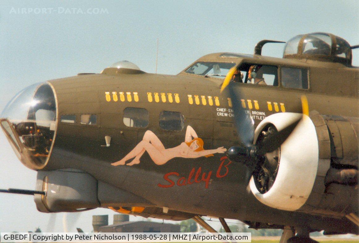 G-BEDF, 1944 Boeing B-17G Flying Fortress C/N 8693, B-17G 44-85744 