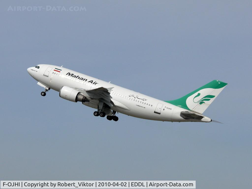 F-OJHI, 1990 Airbus A310-304 C/N 537, Mahan Air; Airbus 310.