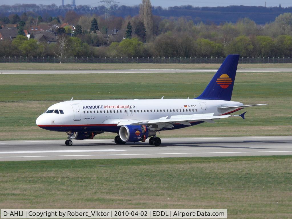 D-AHIJ, 2008 Airbus A319-111 C/N 3533, Hamburg International; Airbus 319-111.