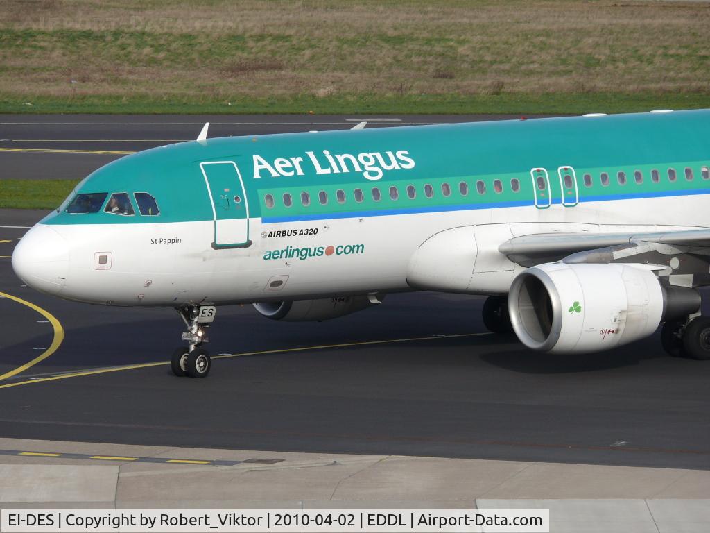 EI-DES, 2005 Airbus A320-214 C/N 2635, Aer Lingus; Airbus 320-214