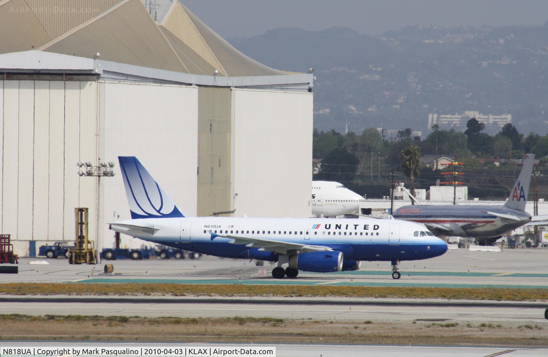 N818UA, 1998 Airbus A319-131 C/N 882, Airbus A319