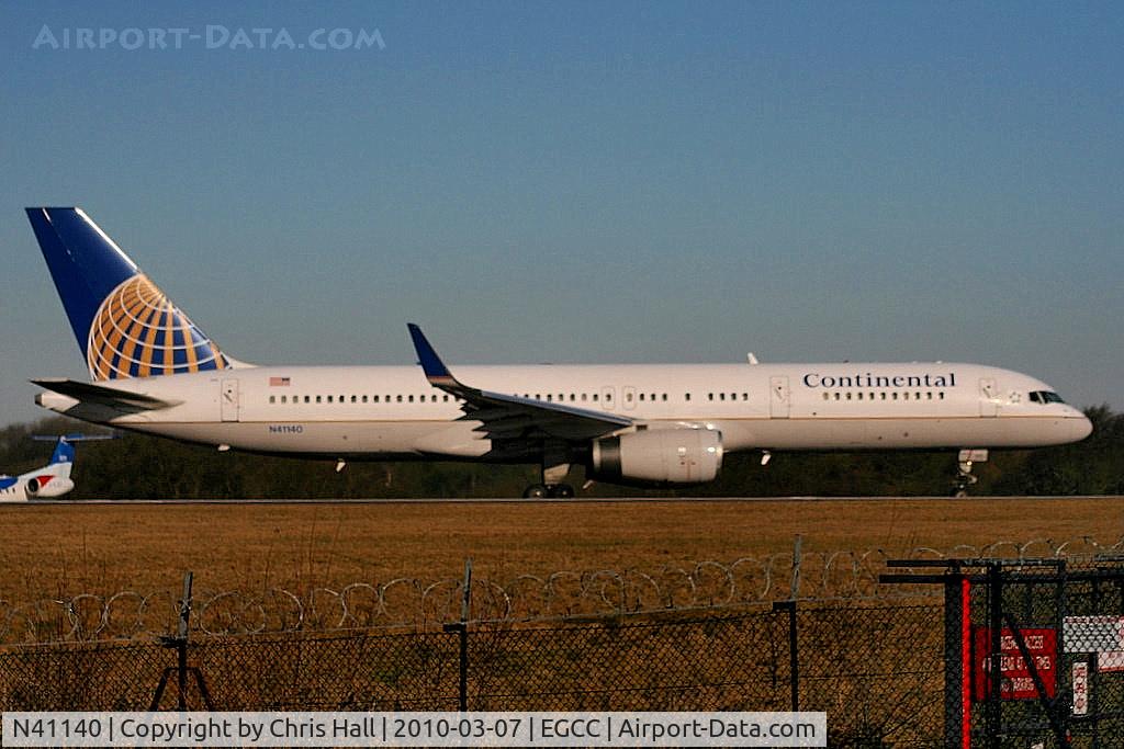 N41140, 2000 Boeing 757-224 C/N 30353, Continental Airlines