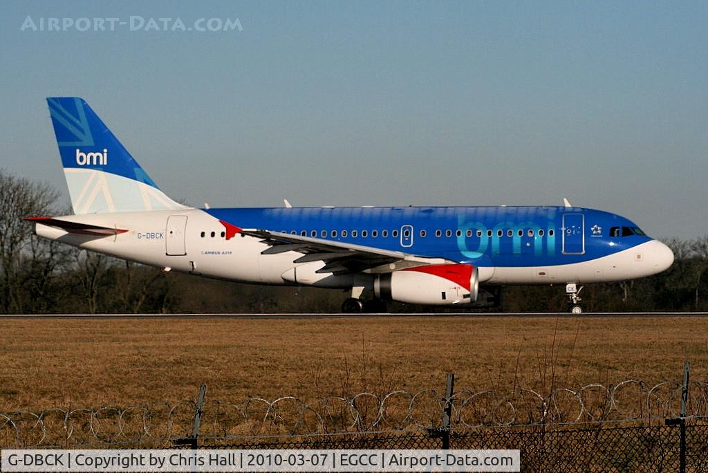 G-DBCK, 2007 Airbus A319-131 C/N 3049, BMI