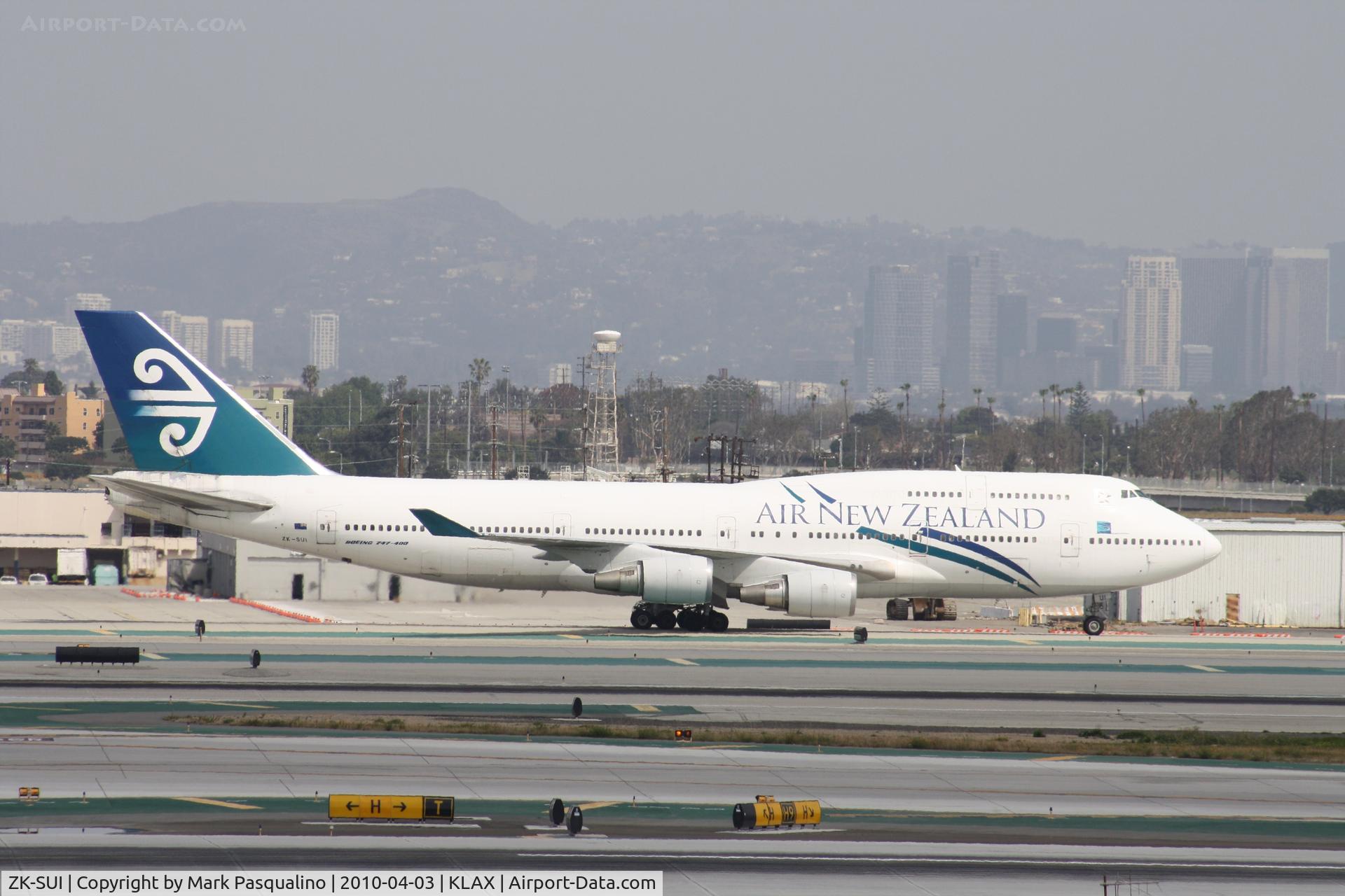 ZK-SUI, Boeing 747-441 C/N 24957, Boeing 747-400