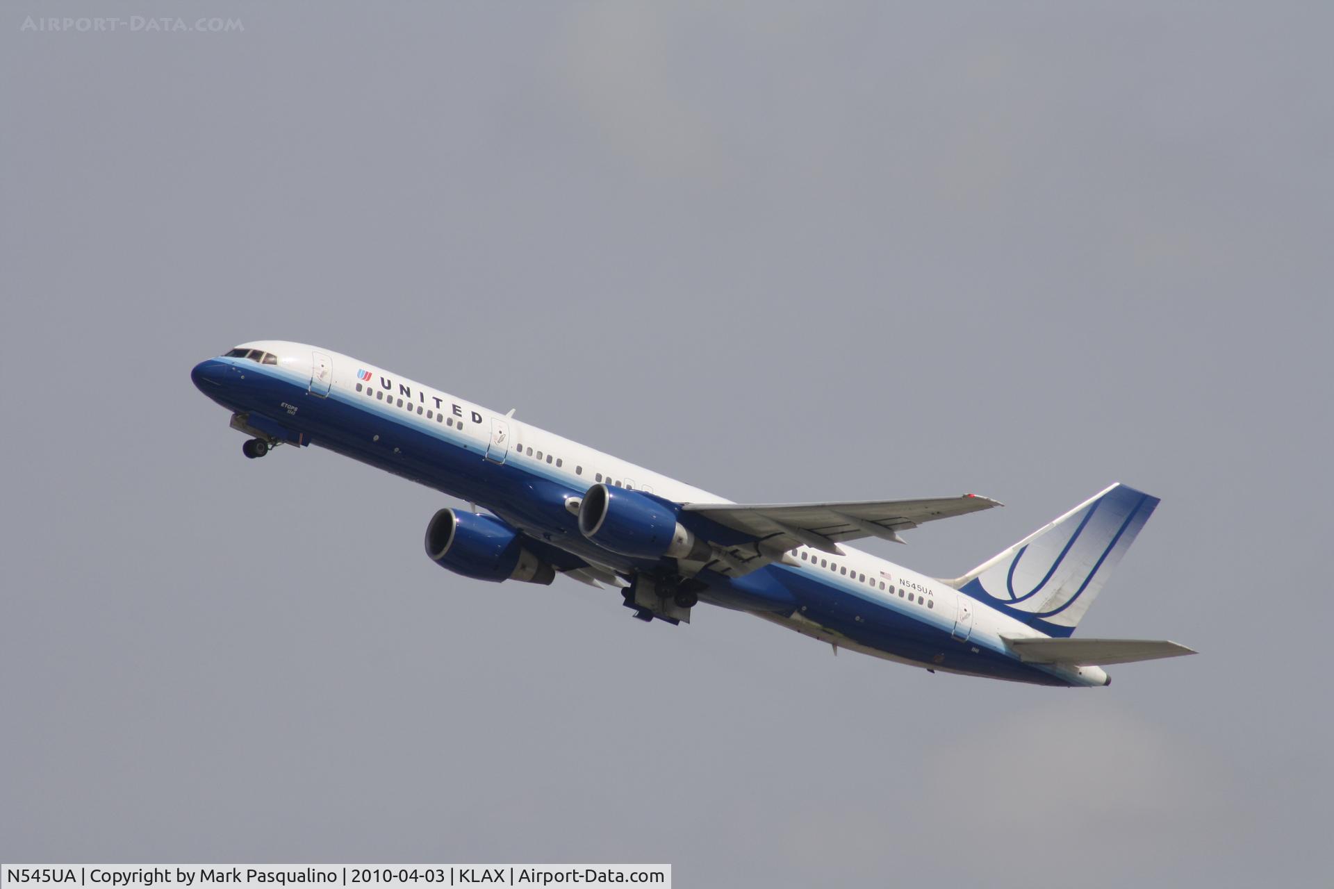 N545UA, 1991 Boeing 757-222 C/N 25323, Boeing 757-200