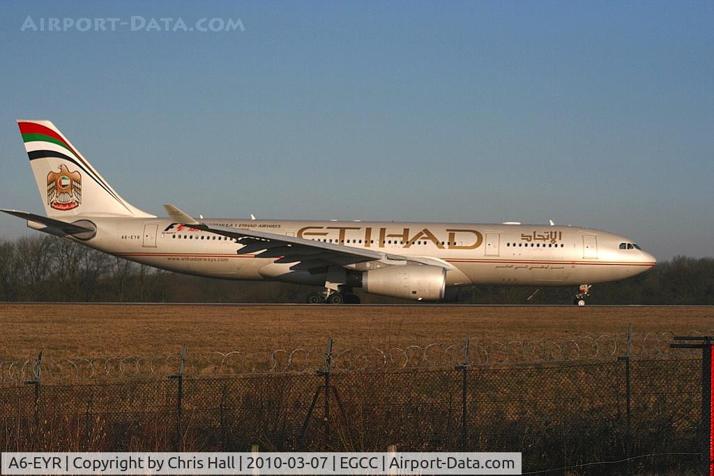 A6-EYR, 2008 Airbus A330-243 C/N 975, Etihad Airways
