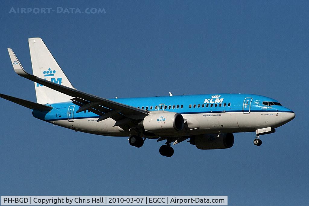 PH-BGD, 2008 Boeing 737-7K2 C/N 30366, KLM