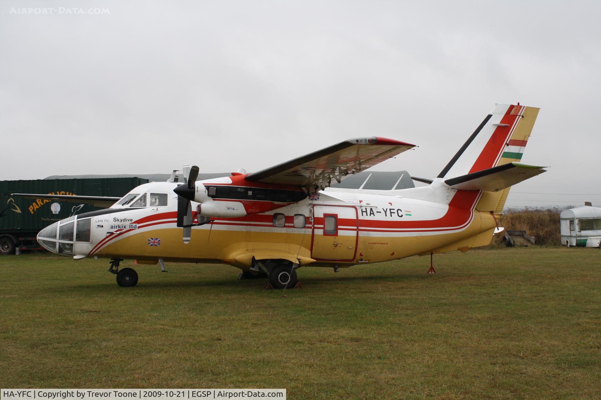 HA-YFC, 1985 Let L-410FG Turbolet C/N 851528, Let L-410FG, c/n: 851528