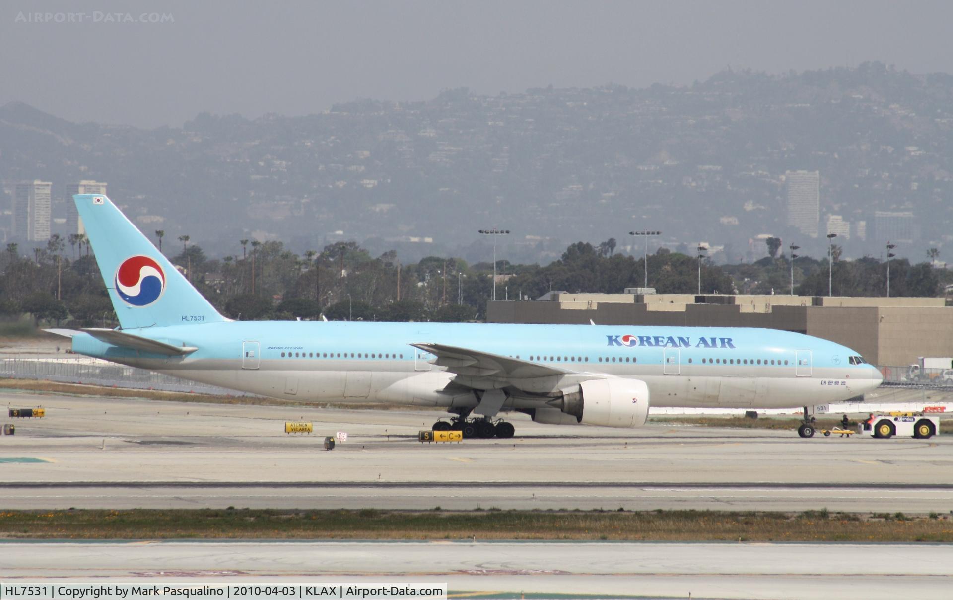 HL7531, 1997 Boeing 777-2B5/ER C/N 27946, Boeing 777-200ER