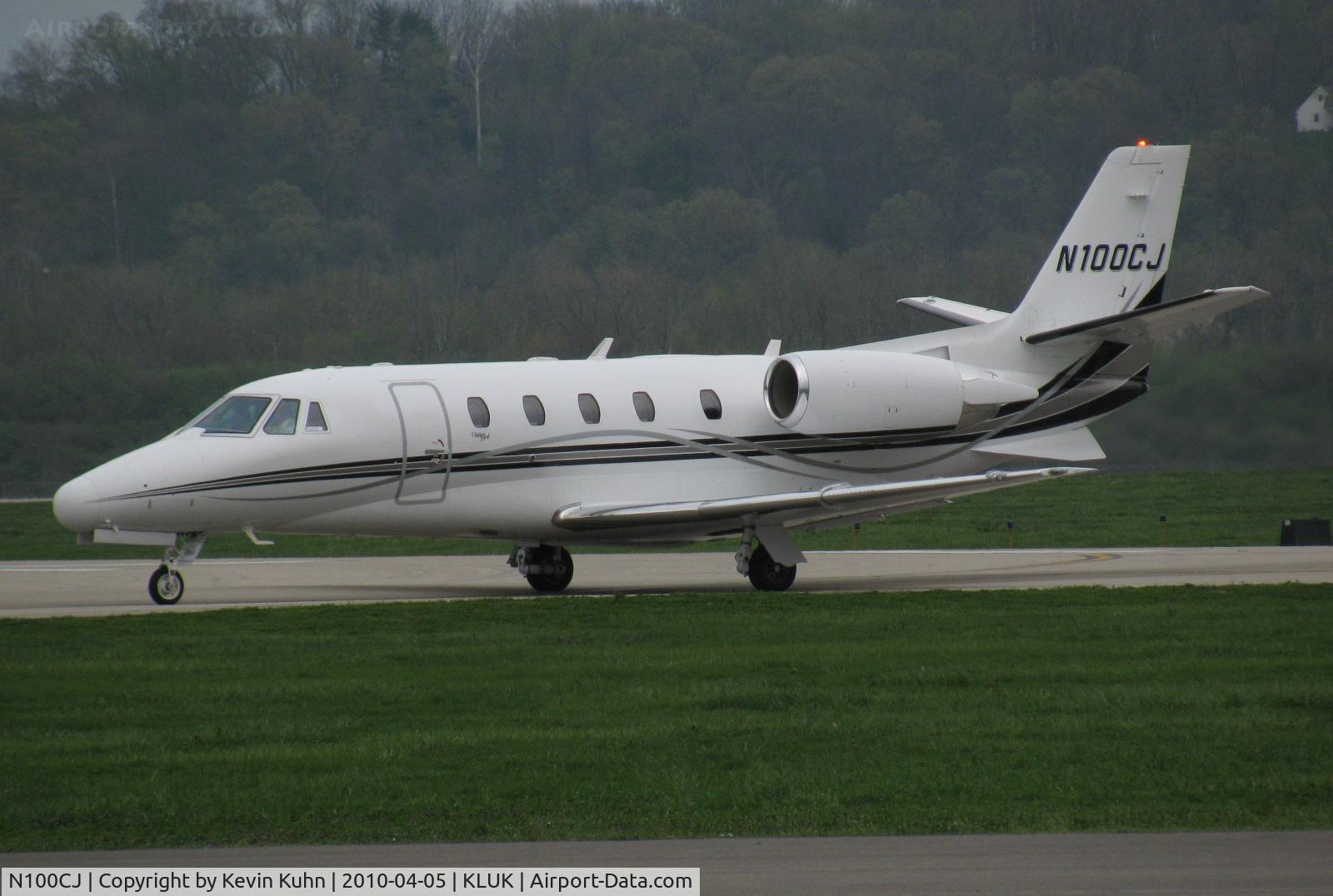 N100CJ, 2000 Cessna 560XL C/N 560-5100, About 45 minutes or so before the storm blew in