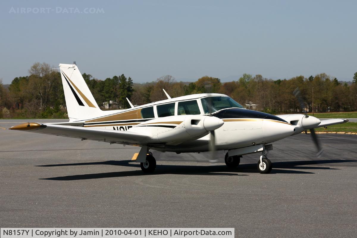 N8157Y, 1966 Piper PA-30 Twin Comanche C/N 30-1270, Stopping in for the day.