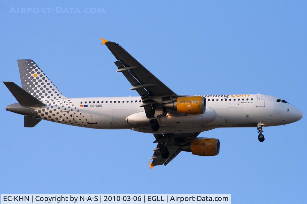 EC-KHN, 2007 Airbus A320-216 C/N 3203, Arriving 09L