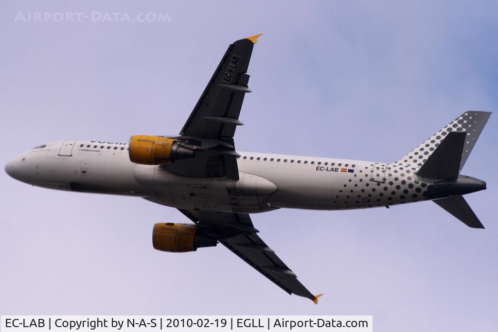 EC-LAB, 2006 Airbus A320-214 C/N 2761, Departing 27L