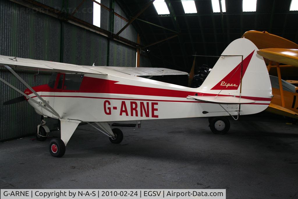 G-ARNE, 1961 Piper PA-22-108 Colt Colt C/N 22-8502, Hangered