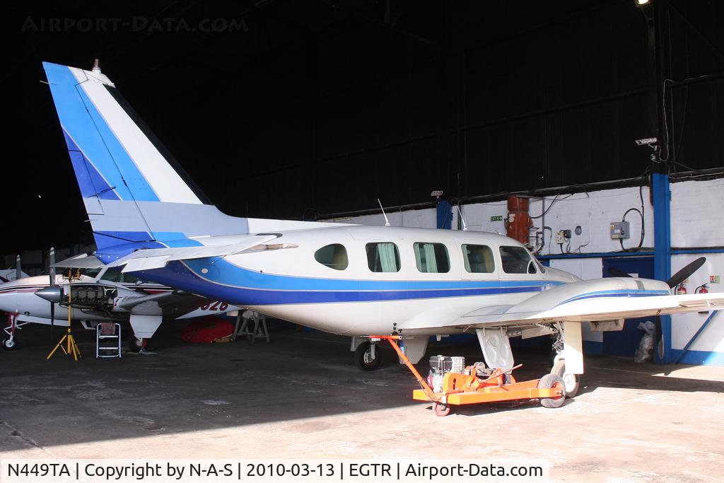 N449TA, Piper PA-31-310 Navajo Navajo C/N 31-480, Unmarked, Been here years
