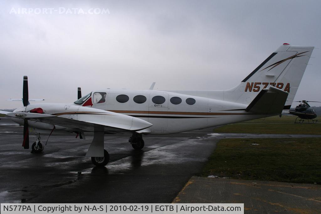 N577PA, 1984 Cessna 425 Conquest I C/N 425-0194, Parked for the day