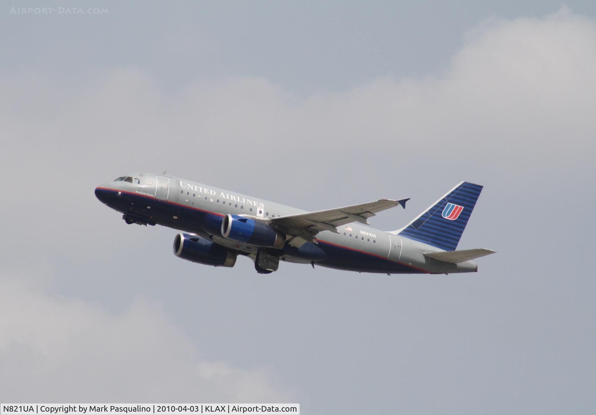 N821UA, 1998 Airbus A319-131 C/N 944, Airbus A319