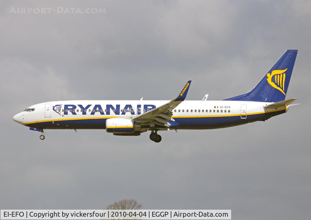 EI-EFO, 2009 Boeing 737-8AS C/N 37539, Ryanair