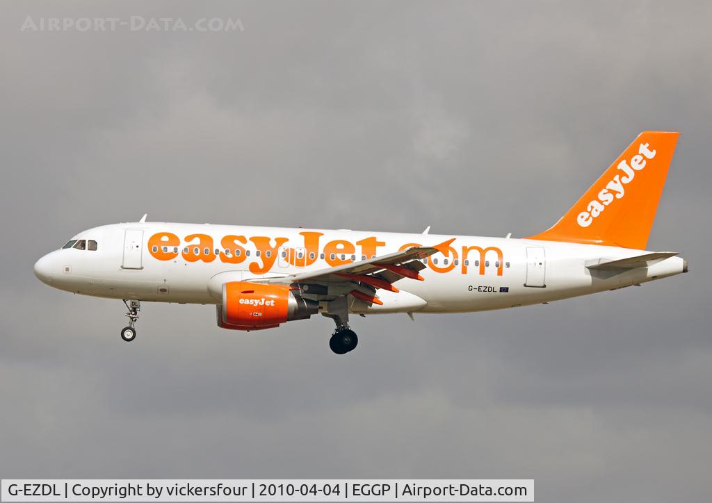 G-EZDL, 2008 Airbus A319-111 C/N 3569, Easyjet