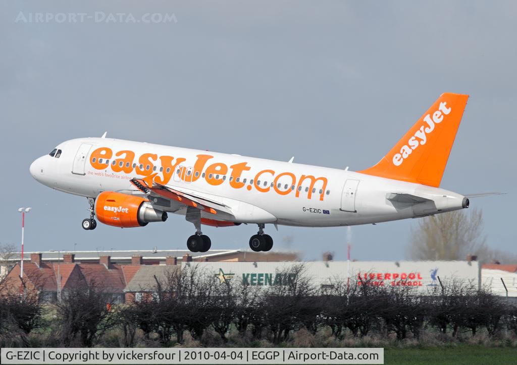 G-EZIC, 2005 Airbus A319-111 C/N 2436, Easyjet