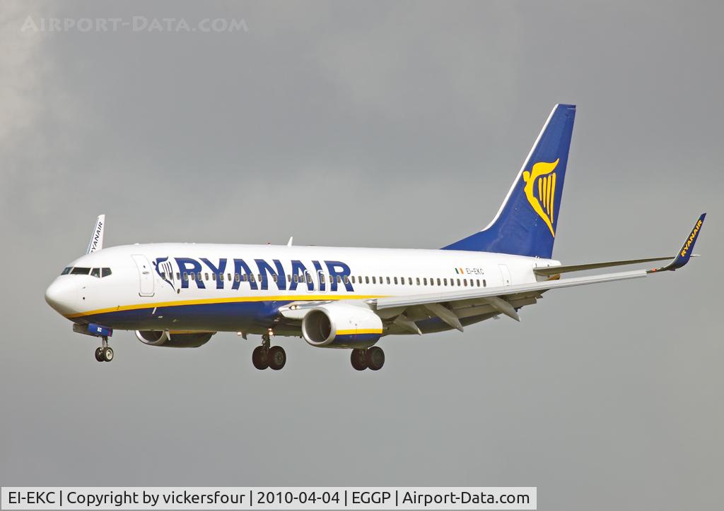 EI-EKC, 2009 Boeing 737-8AS C/N 38495, Ryanair